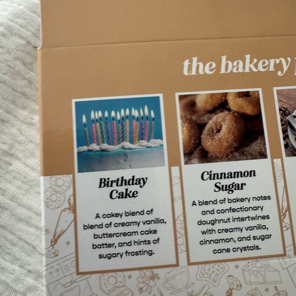 NEW Car Air Freshener Set of 4 - Bakery Pack Coffee, Donut, Cake, Cookie - Picture 6 of 8